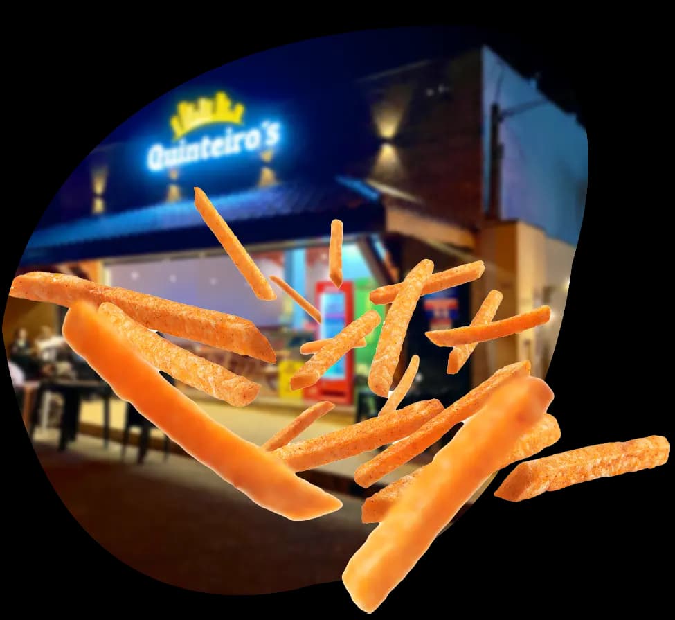 Fachada do Quinteiro's com Batatas Voadoras