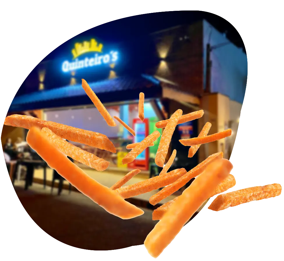 Fachada do Quinteiro's com Batatas Voadoras